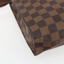 LOUIS VUITTON Damier Ebene Poche Toilette 26 Pouch N47543 LV Auth 151733-16