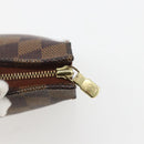 LOUIS VUITTON Damier Ebene Poche Toilette 26 Pouch N47543 LV Auth 151733-8