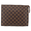 LOUIS VUITTON Damier Ebene Poche Toilette 26 Pouch N47543 LV Auth 151733-13