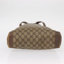 GUCCI GG Supreme Tote Bag PVC Beige Gold 002 123 0035 Auth 151735-10