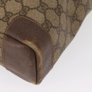 GUCCI GG Supreme Tote Bag PVC Beige Gold 002 123 0035 Auth 151735-13