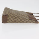 GUCCI GG Supreme Tote Bag PVC Beige Gold 002 123 0035 Auth 151735-3