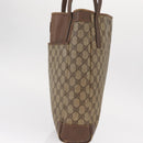 GUCCI GG Supreme Tote Bag PVC Beige Gold 002 123 0035 Auth 151735-5