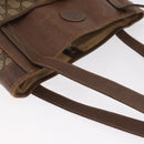 GUCCI GG Supreme Tote Bag PVC Beige Gold 002 123 0035 Auth 151735-7