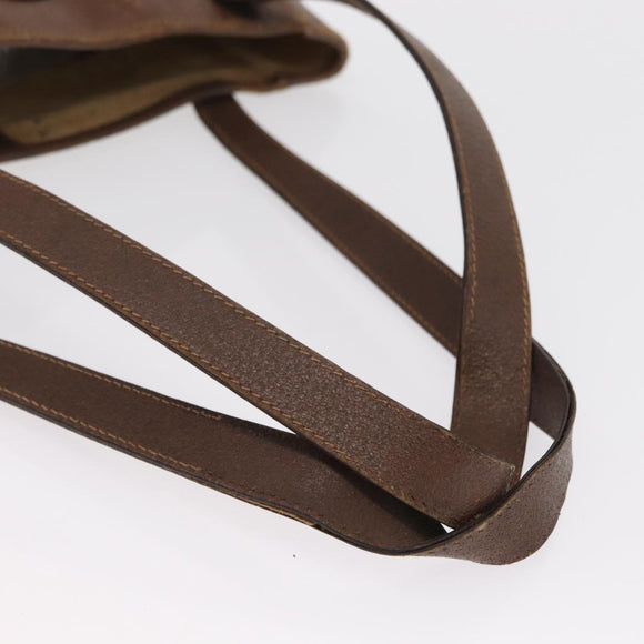 GUCCI GG Supreme Tote Bag PVC Beige Gold 002 123 0035 Auth 151735