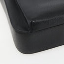 GUCCI Hand Bag Leather 2way Black Silver 002 1118 0463 Auth 151738-17