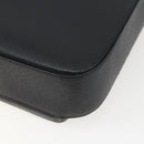 GUCCI Hand Bag Leather 2way Black Silver 002 1118 0463 Auth 151738-18