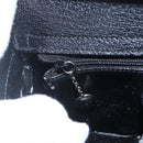 GUCCI Hand Bag Leather 2way Black Silver 002 1118 0463 Auth 151738-22