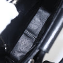 GUCCI Hand Bag Leather 2way Black Silver 002 1118 0463 Auth 151738-9