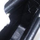 GUCCI Hand Bag Leather 2way Black Silver 002 1118 0463 Auth 151738-23