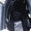 GUCCI Hand Bag Leather 2way Black Silver 002 1118 0463 Auth 151738-24