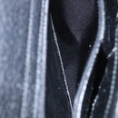 GUCCI Hand Bag Leather 2way Black Silver 002 1118 0463 Auth 151738-25