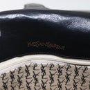 SAINT LAURENT Shoulder Bag Leather Black Auth 151739-14