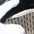 SAINT LAURENT Shoulder Bag Leather Black Auth 151739-15