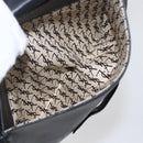 SAINT LAURENT Shoulder Bag Leather Black Auth 151739-20