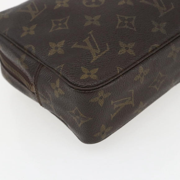 LOUIS VUITTON Monogram Trousse Toilette 23 Clutch Bag M47524 LV Auth 151744