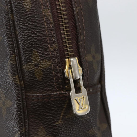 LOUIS VUITTON Monogram Trousse Toilette 23 Clutch Bag M47524 LV Auth 151744