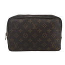 LOUIS VUITTON Monogram Trousse Toilette 23 Clutch Bag M47524 LV Auth 151744-13