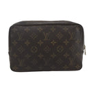 LOUIS VUITTON Monogram Trousse Toilette 23 Clutch Bag M47524 LV Auth 151744-2