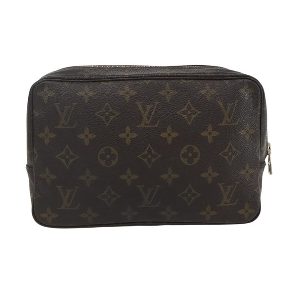 LOUIS VUITTON Monogram Trousse Toilette 23 Clutch Bag M47524 LV Auth 151744