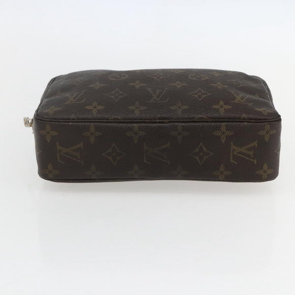 LOUIS VUITTON Monogram Trousse Toilette 23 Clutch Bag M47524 LV Auth 151744