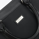 BURBERRY Black label Hand Bag Nylon Black Auth 151745-17