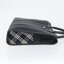 BURBERRY Black label Hand Bag Nylon Black Auth 151745-3