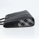 BURBERRY Black label Hand Bag Nylon Black Auth 151745-4
