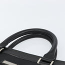 BURBERRY Black label Hand Bag Nylon Black Auth 151745-8
