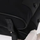 MONTBLANC Hand Bag Canvas Black Auth 151747-9