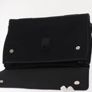 MONTBLANC Hand Bag Canvas Black Auth 151747-18