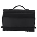 MONTBLANC Hand Bag Canvas Black Auth 151747-2