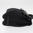 MONTBLANC Hand Bag Canvas Black Auth 151747-3