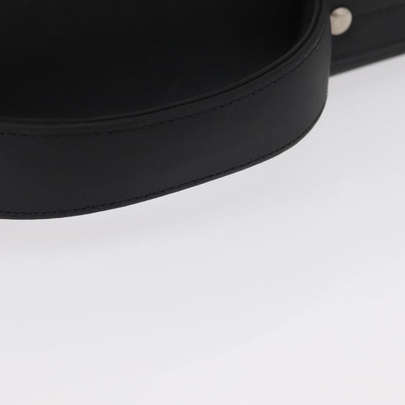 MONTBLANC Hand Bag Canvas Black Auth 151747