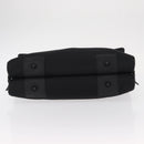 MONTBLANC Hand Bag Canvas Black Auth 151747-5