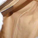 Salvatore Ferragamo Shoulder Bag Leather Silver Auth 151748-18