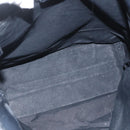 GUCCI GG Canvas Tote Bag Black Silver 31243 Auth 151751-11