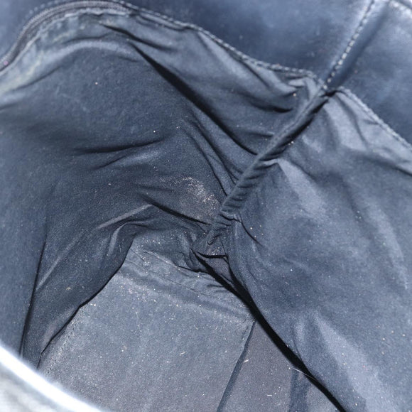 GUCCI GG Canvas Tote Bag Black Silver 31243 Auth 151751