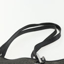 GUCCI GG Canvas Tote Bag Black Silver 31243 Auth 151751-8