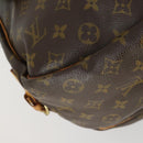 LOUIS VUITTON Monogram Saumur 35 Shoulder Bag M42254 LV Auth 151754-15