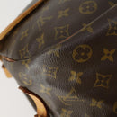 LOUIS VUITTON Monogram Saumur 35 Shoulder Bag M42254 LV Auth 151754-17