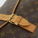 LOUIS VUITTON Monogram Saumur 35 Shoulder Bag M42254 LV Auth 151754-19