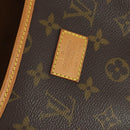 LOUIS VUITTON Monogram Saumur 35 Shoulder Bag M42254 LV Auth 151754-20