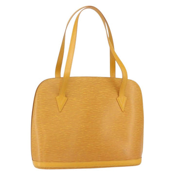 LOUIS VUITTON Epi Lussac Shoulder Bag Yellow M52289 LV Auth 151755