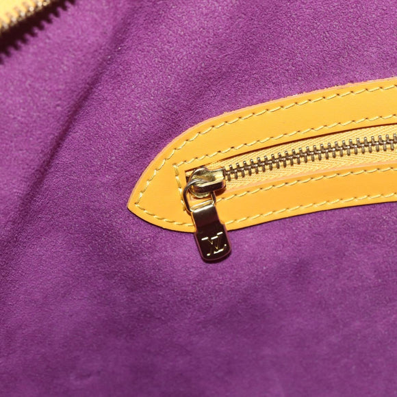 LOUIS VUITTON Epi Lussac Shoulder Bag Yellow M52289 LV Auth 151755