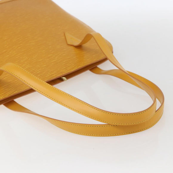LOUIS VUITTON Epi Lussac Shoulder Bag Yellow M52289 LV Auth 151755