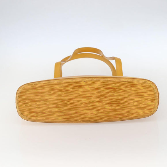LOUIS VUITTON Epi Lussac Shoulder Bag Yellow M52289 LV Auth 151755
