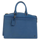 LOUIS VUITTON Epi Riviera Hand Bag Blue M48185 LV Auth 151756-1