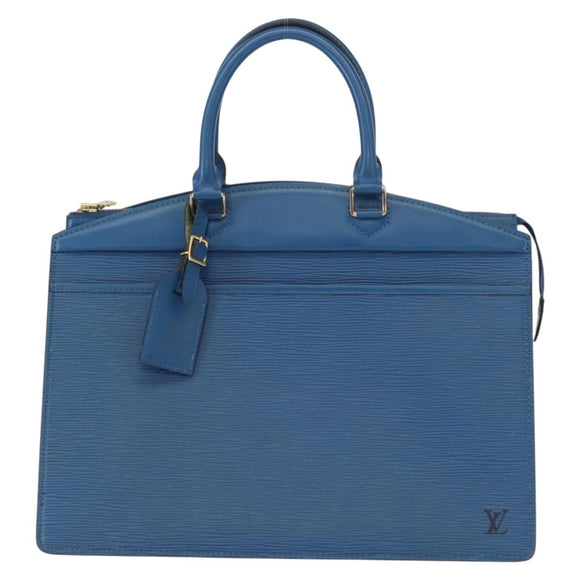 LOUIS VUITTON Epi Riviera Hand Bag Blue M48185 LV Auth 151756
