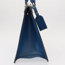 LOUIS VUITTON Epi Riviera Hand Bag Blue M48185 LV Auth 151756-4